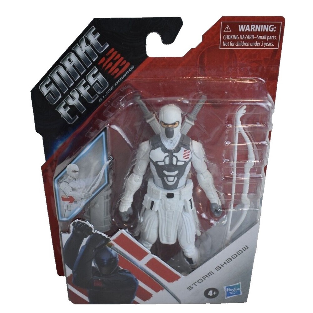 Hasbro GI Joe Origins Snake Eyes Storm Shadow 6in Action Figure F0139 New